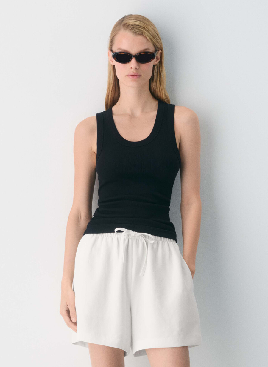 lodge short mid-thigh - crepette dunkeloliv