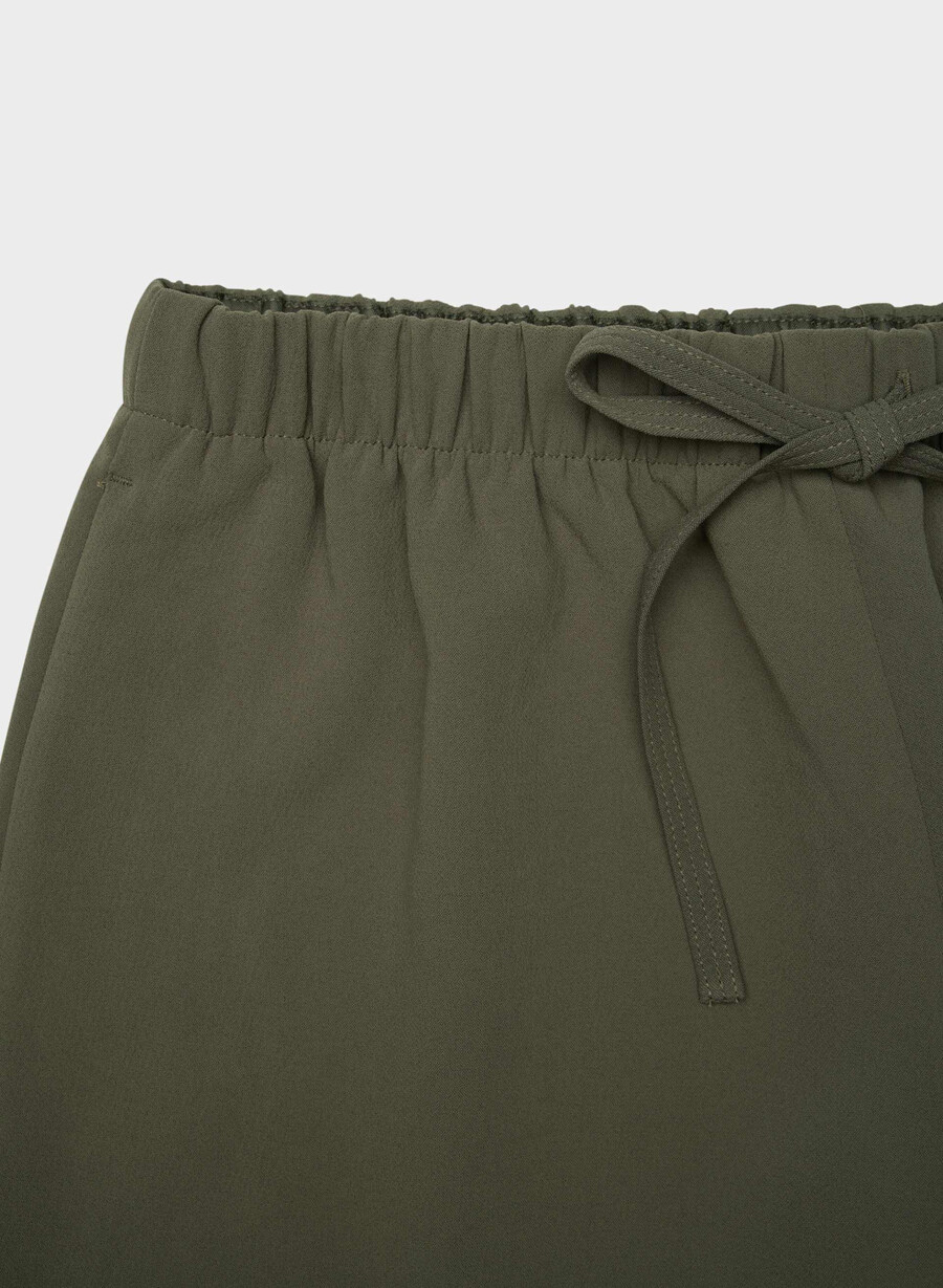 lodge short mid-thigh - crepette dunkeloliv