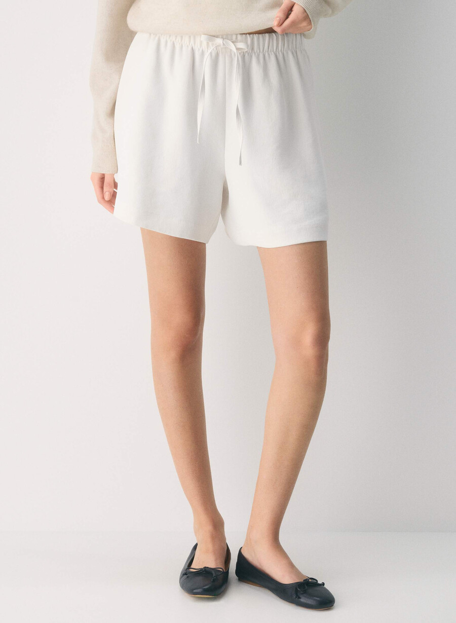 lodge short mid-thigh - crepette dunkelblau