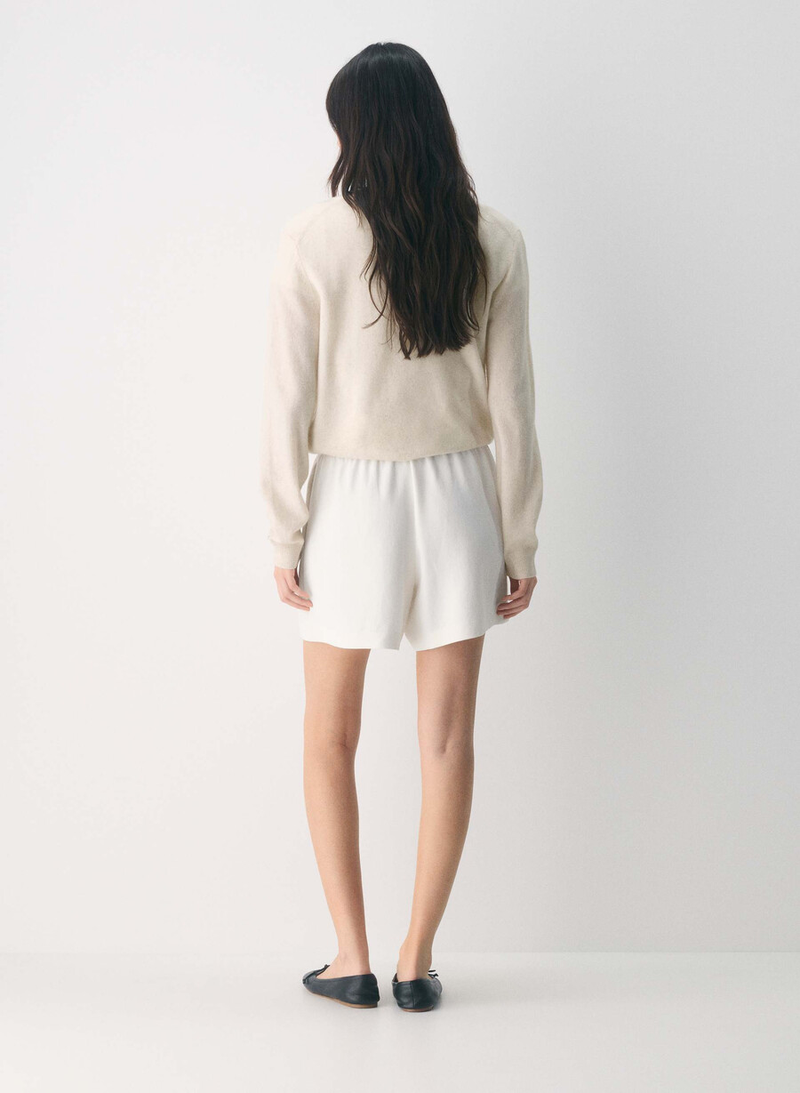 lodge short mid-thigh - crepette dunkelblau