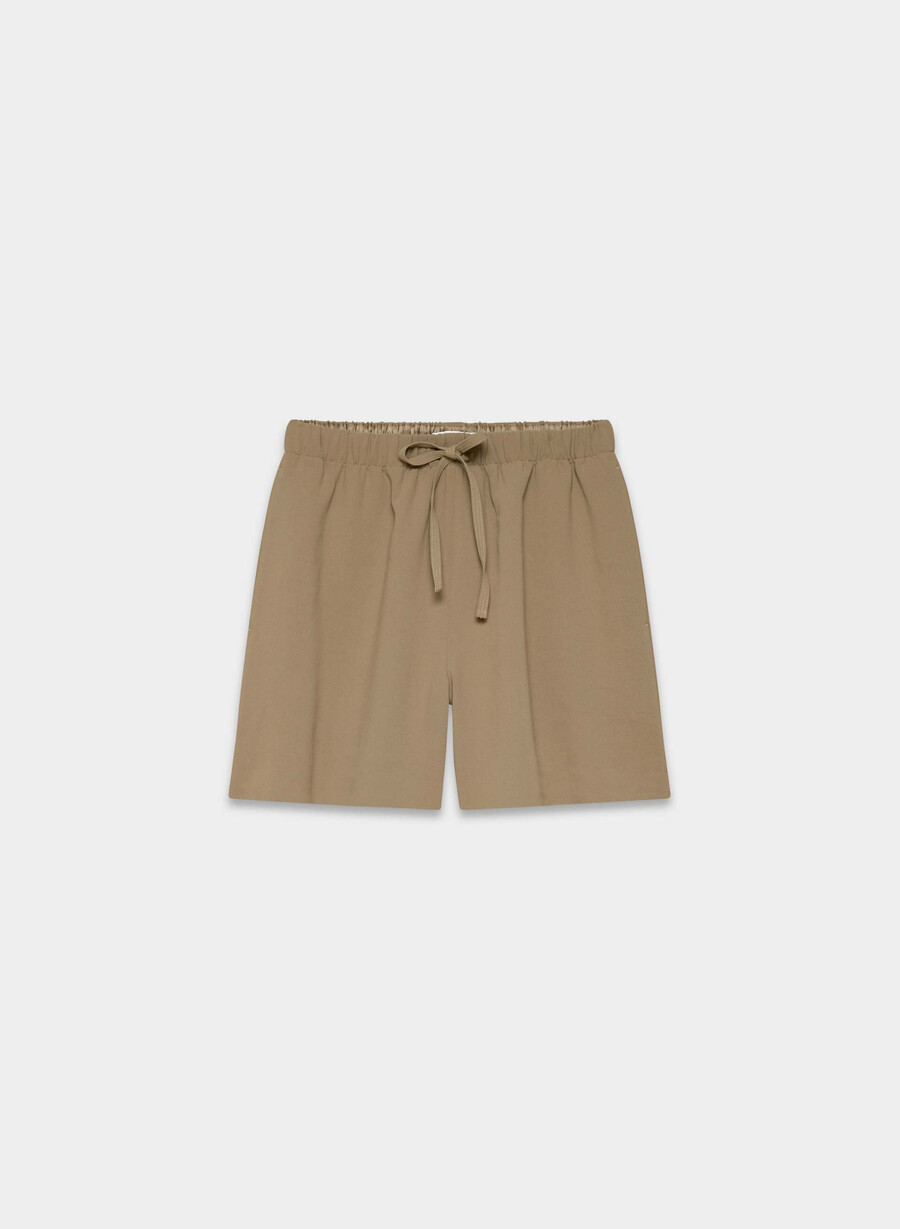 lodge short mid-thigh - crepette folio brown