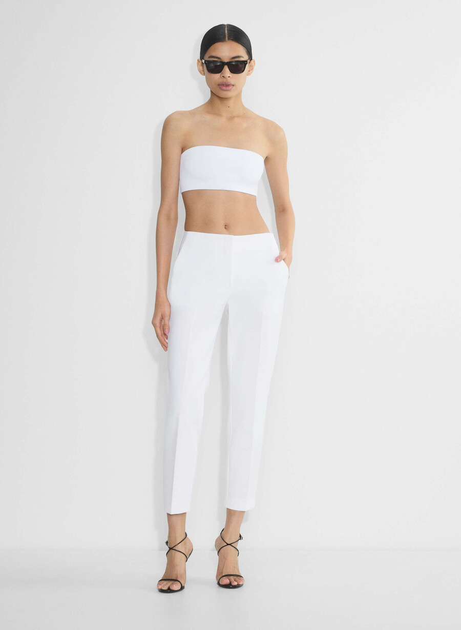 markova pant - reessential white