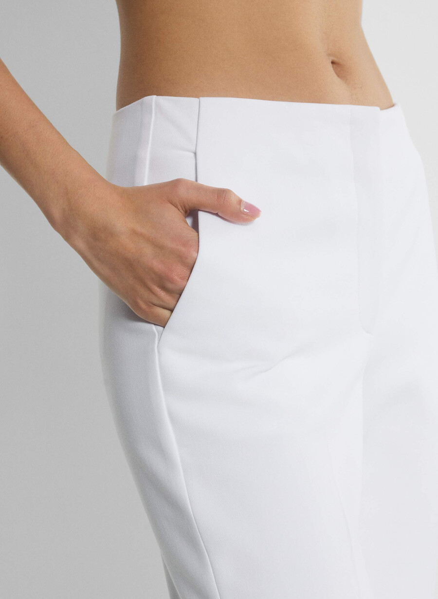 markova pant - reessential white