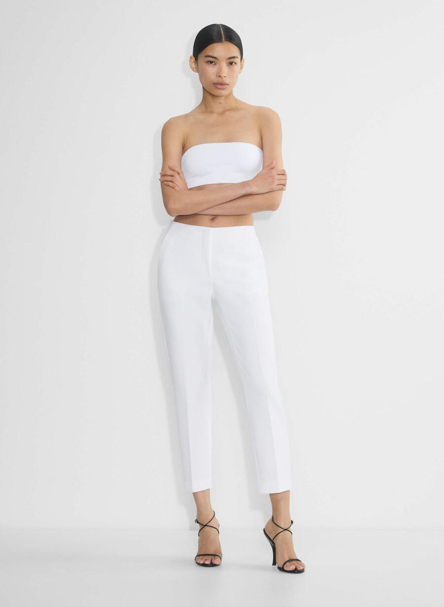 markova pant - reessential white