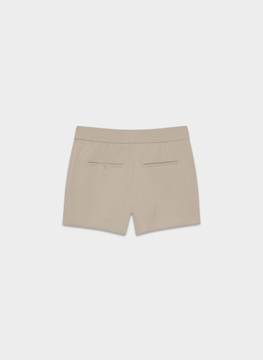 limitless short curve-fit mini - crepette nomad taupe
