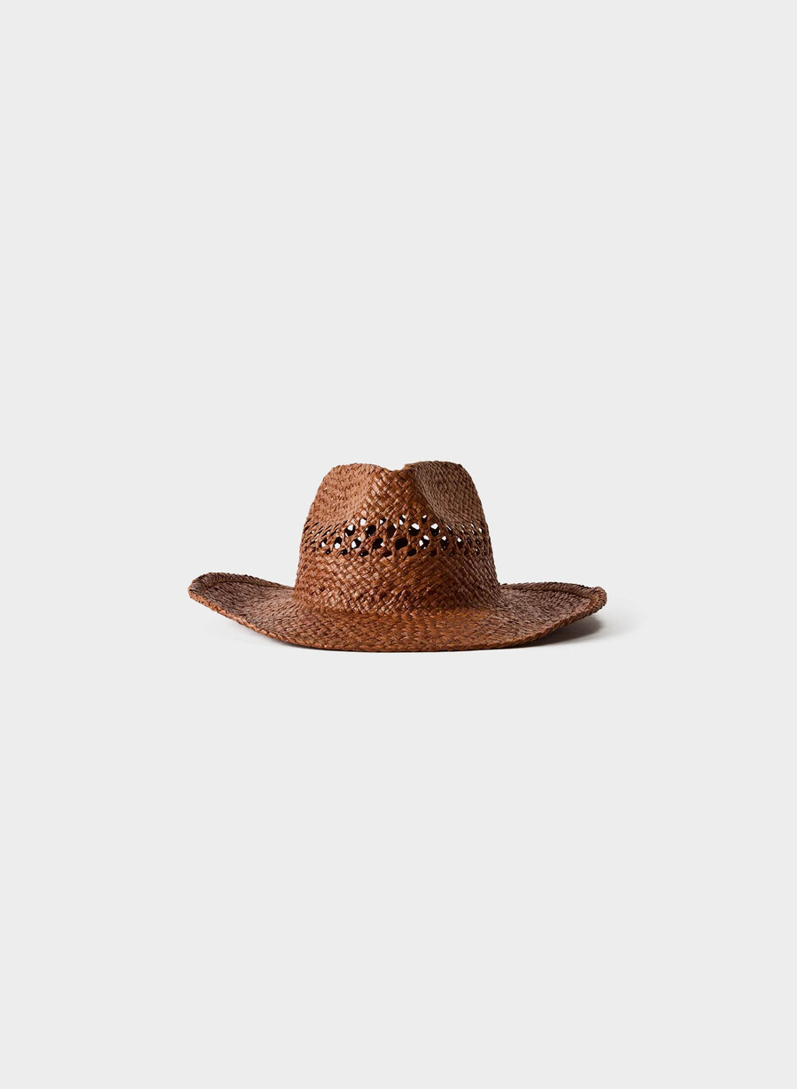 bask raffia hut rich camel