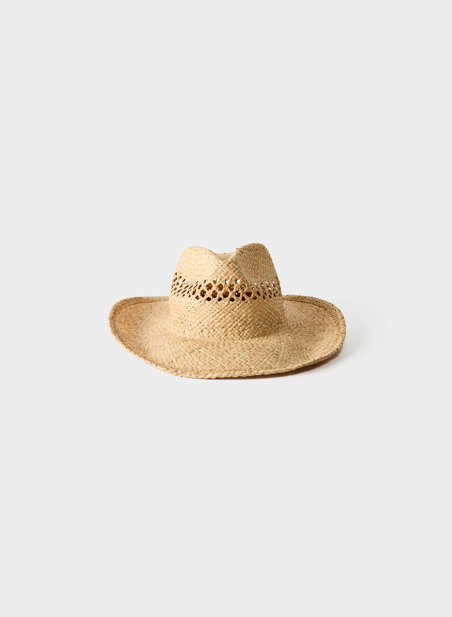 bask raffia hut sanddicht