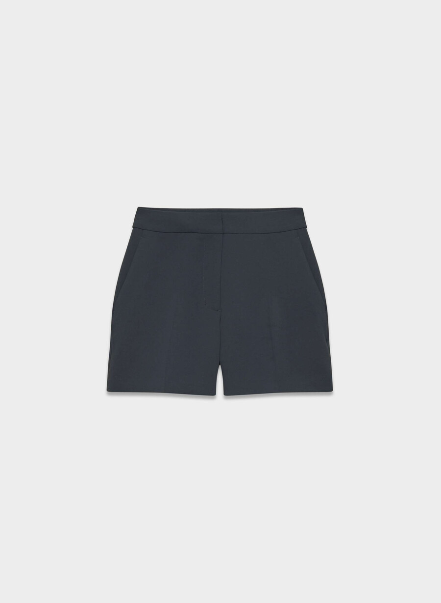 limitless short curve-fit mid-thigh - crepette dark night navy