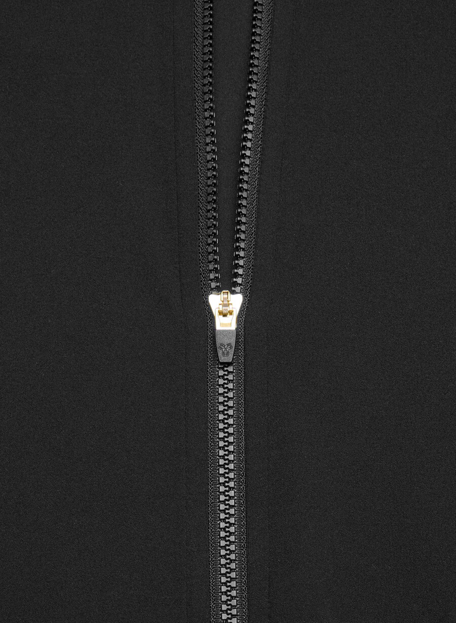 butter distance zip-up schwarz