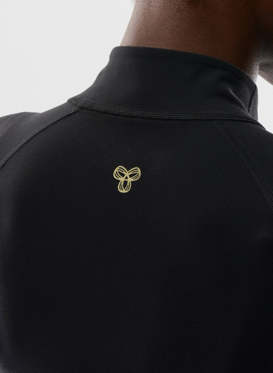 butter distance zip-up schwarz