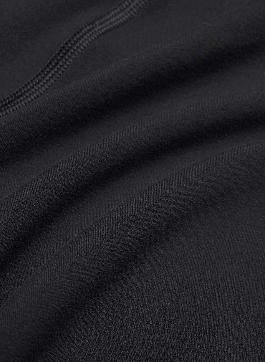 butter distance zip-up schwarz