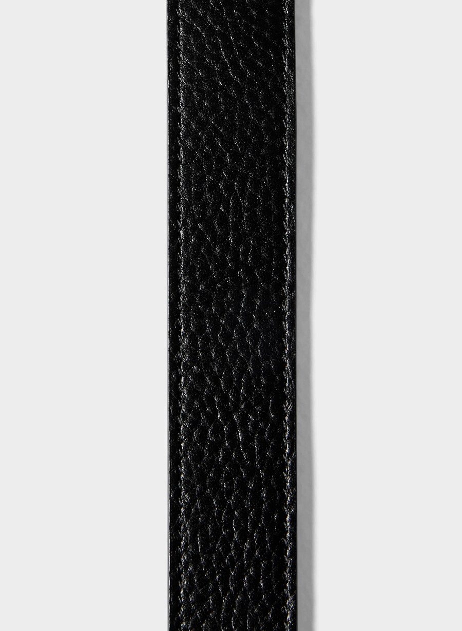 legendärer gürtel aus massivem messing und leder schwarzantik-silber