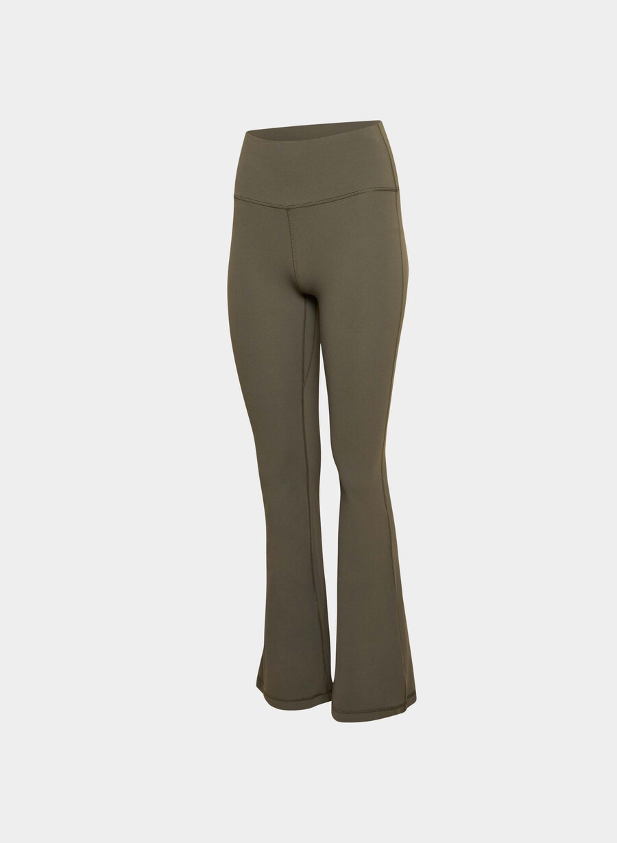 butter cheeky hi-rise flare leggings 30 dunkeloliv