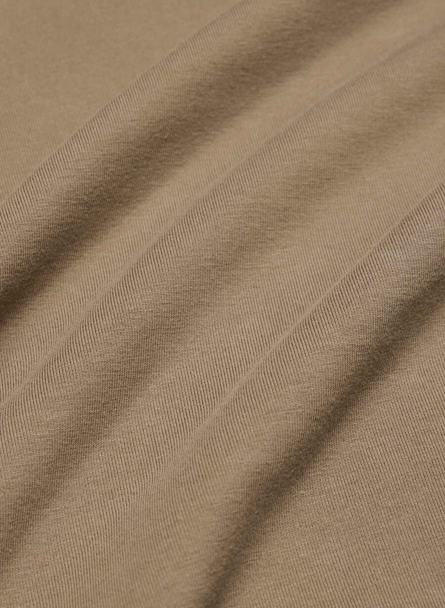 lässiges figurbetontes maxi-cami-kleid folio braun