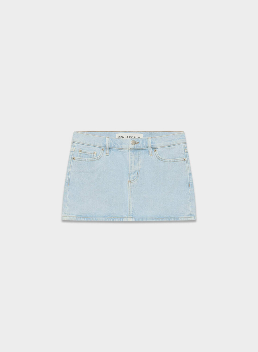 denim forum alba micro denimrock stressfrei beachblau