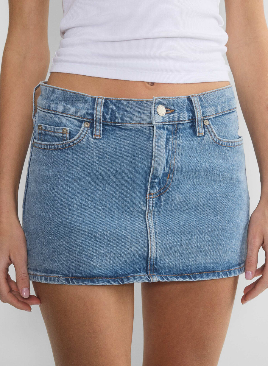 denim forum alba micro denimrock stressfreies hellblau