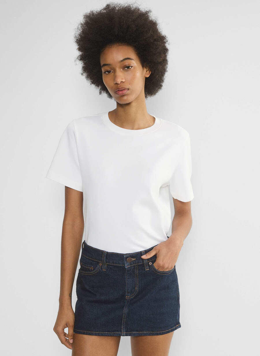 denim forum alba micro denimrock stressfrei dunkelblau