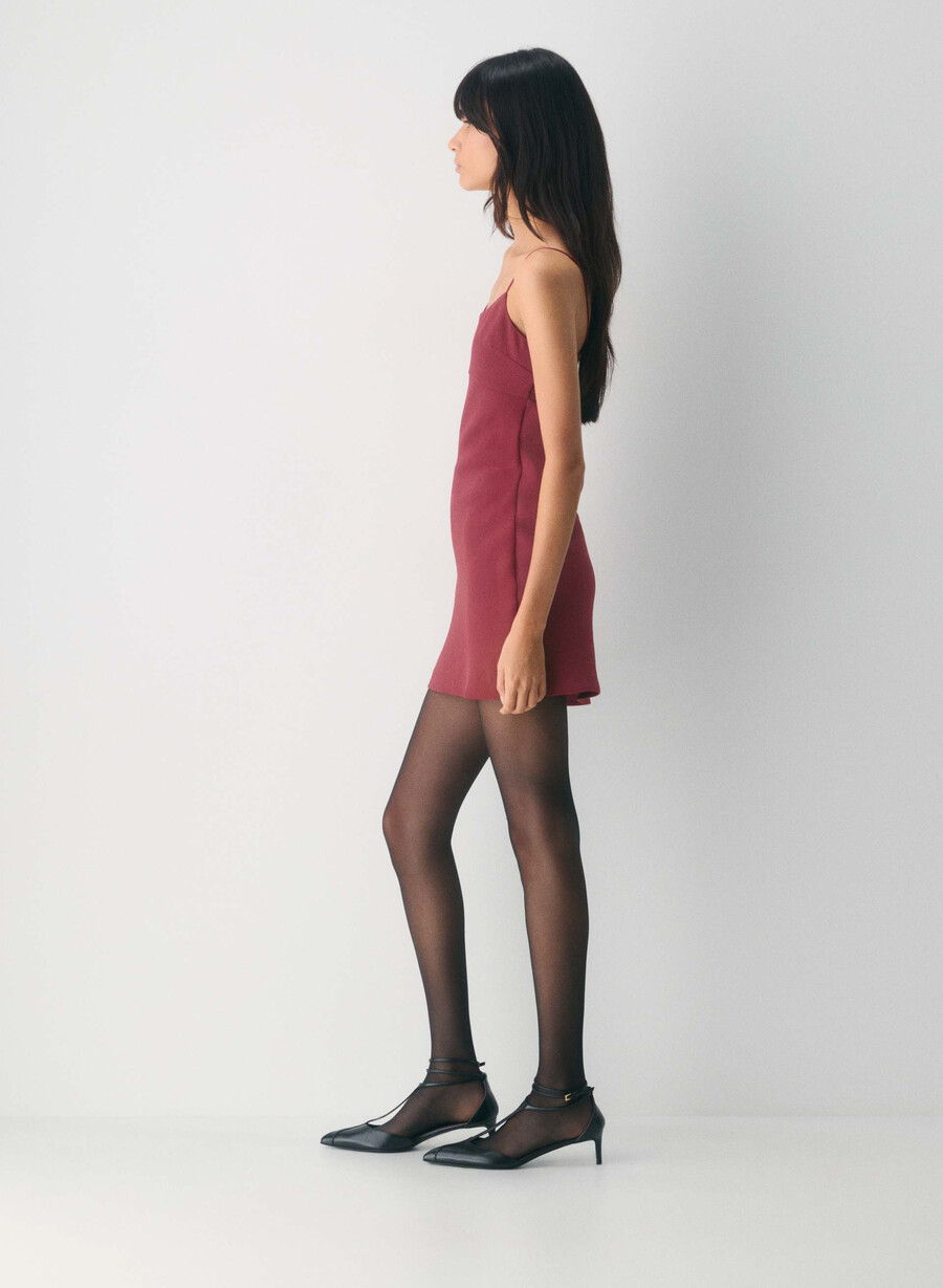 foxley dress cordovan