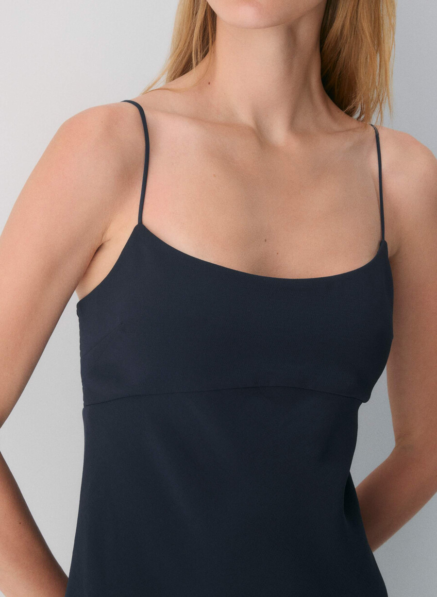 foxley kleid dunkelblau
