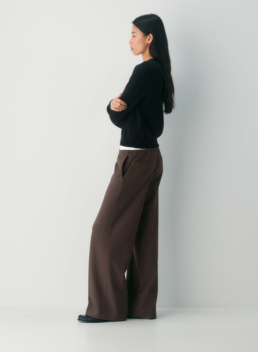 equity pant schwarzweiss