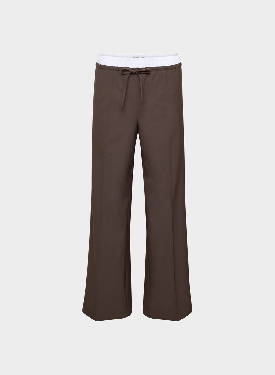 equity pant schwarzweiss