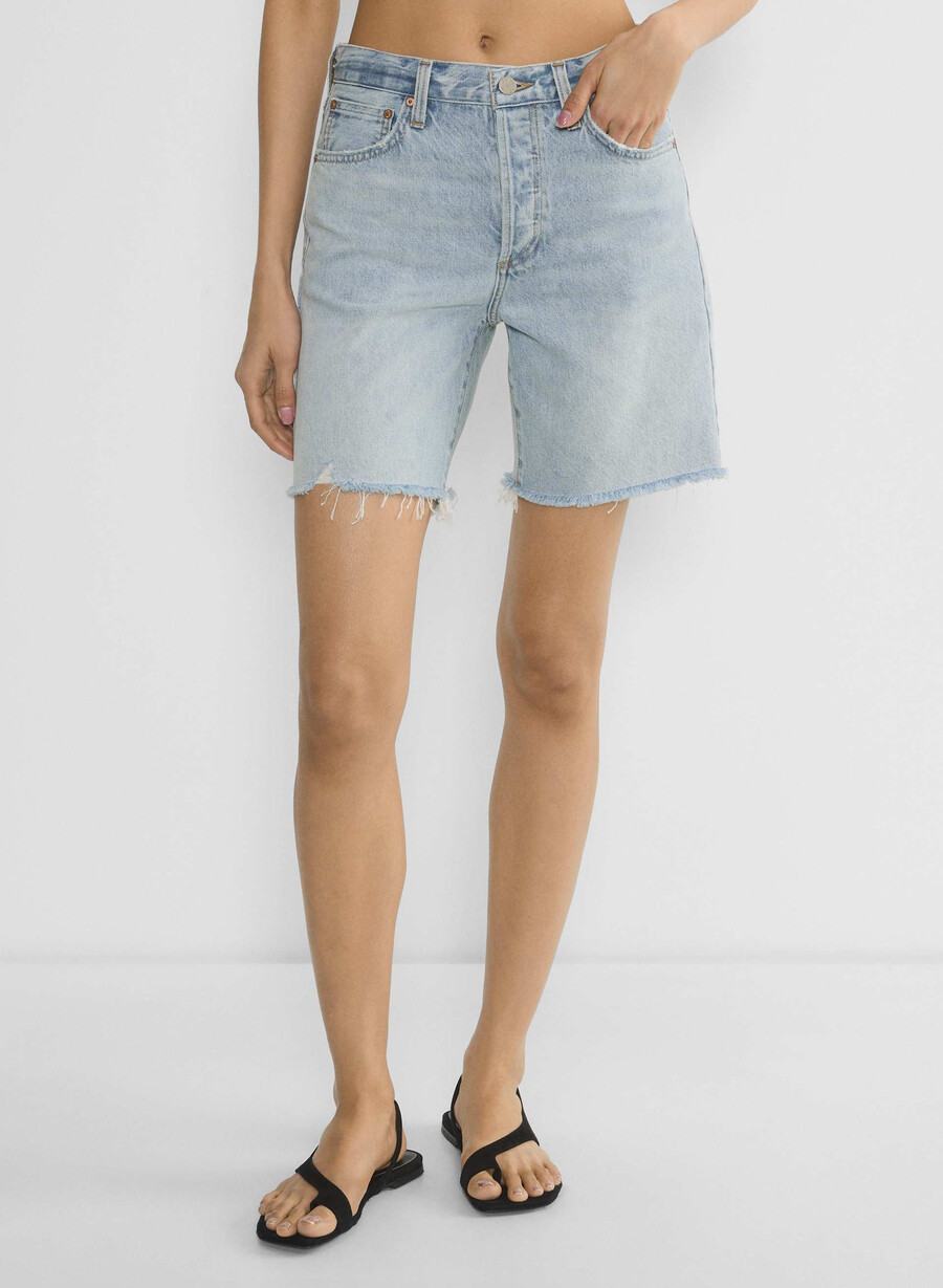 denim forum die vintage-high-rise-long-denim-shorts der 90er jahre hier kommt die sn bl