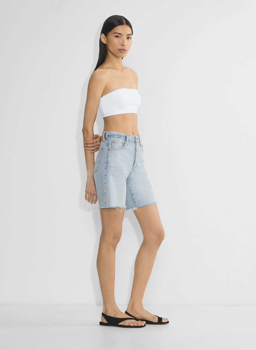 denim forum die vintage-high-rise-long-denim-shorts der 90er jahre hier kommt die sn bl