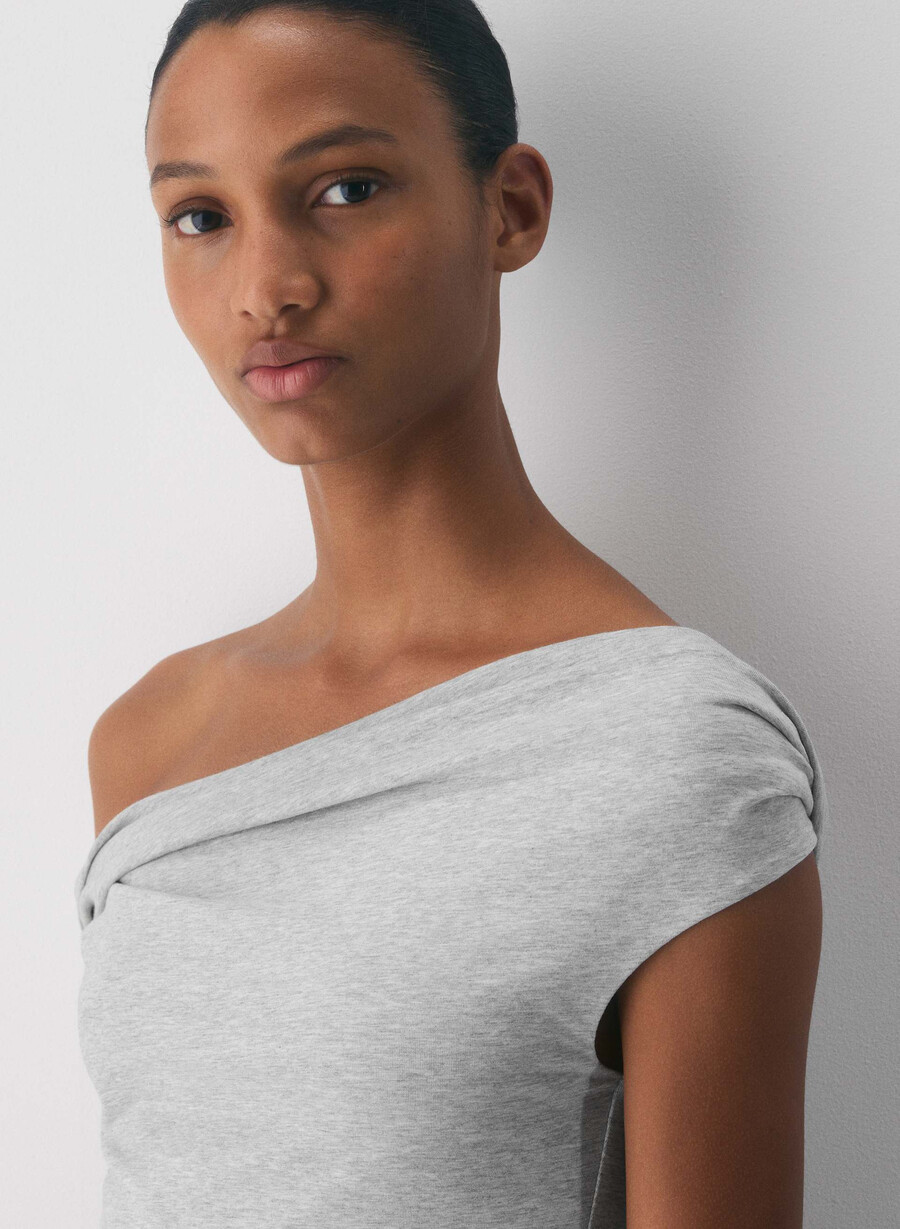 lässiges contour ravish top heather chrome