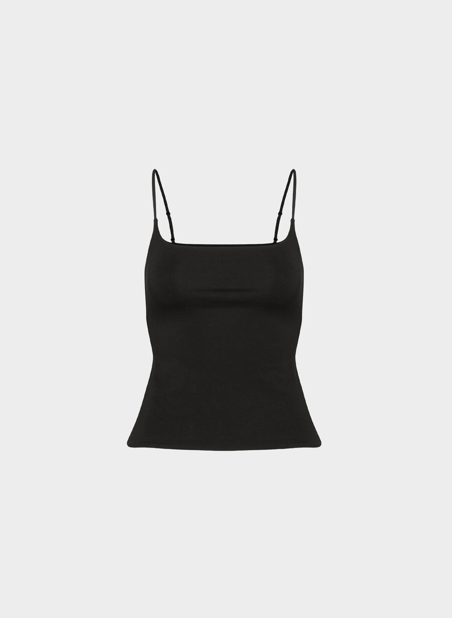 lässiges contour presence cami tanktop schwarz