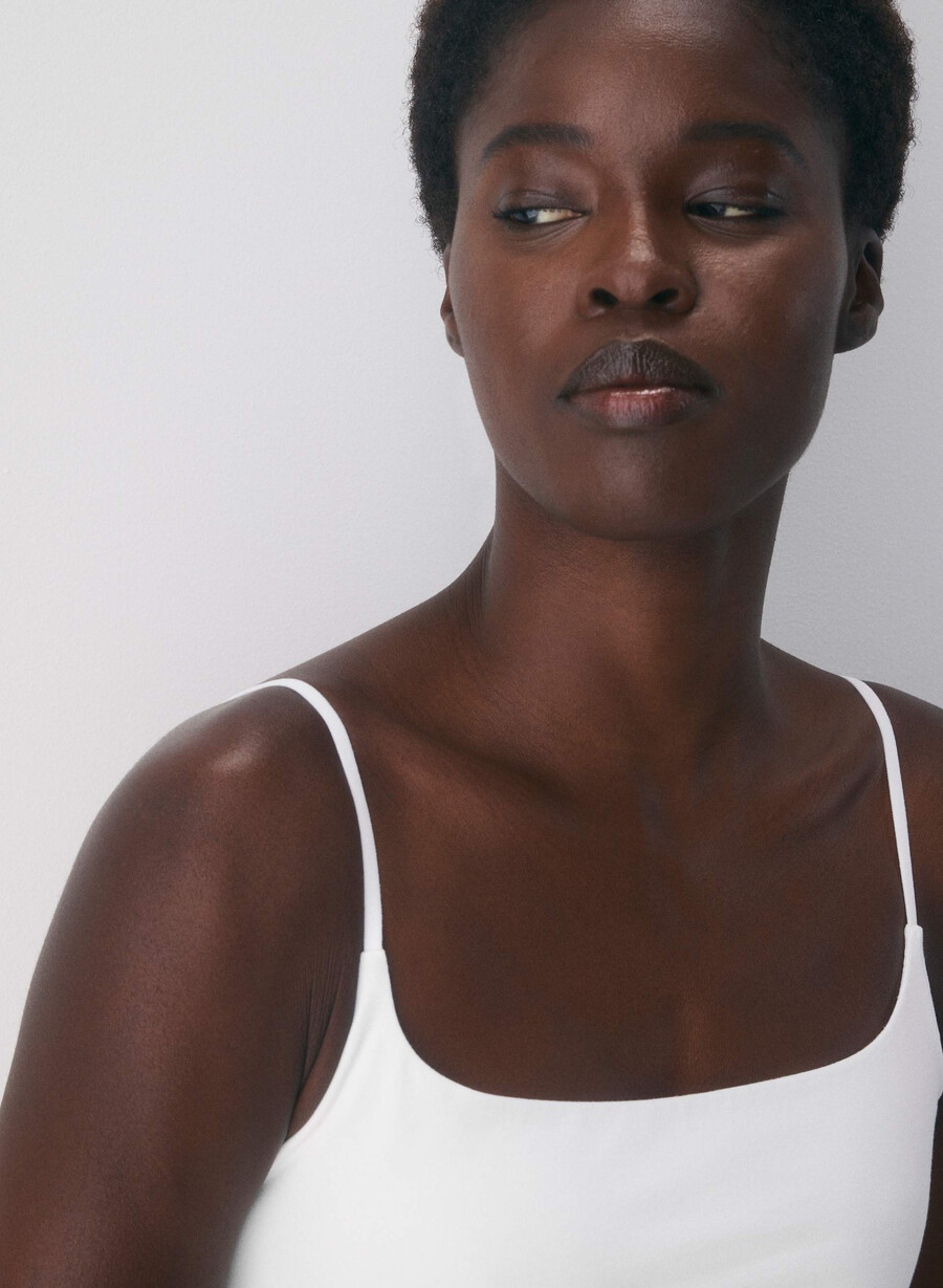 lässiges contour presence cami tanktop weiss