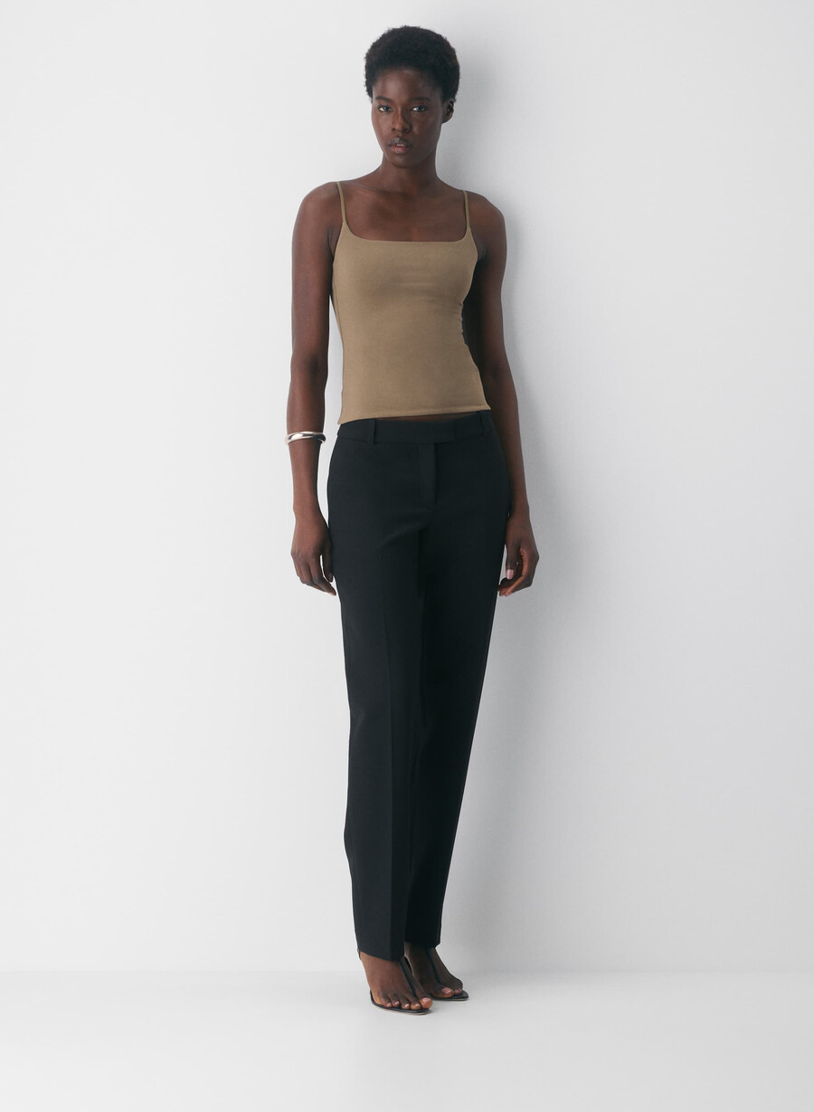 casual contour presence cami tank folio brown