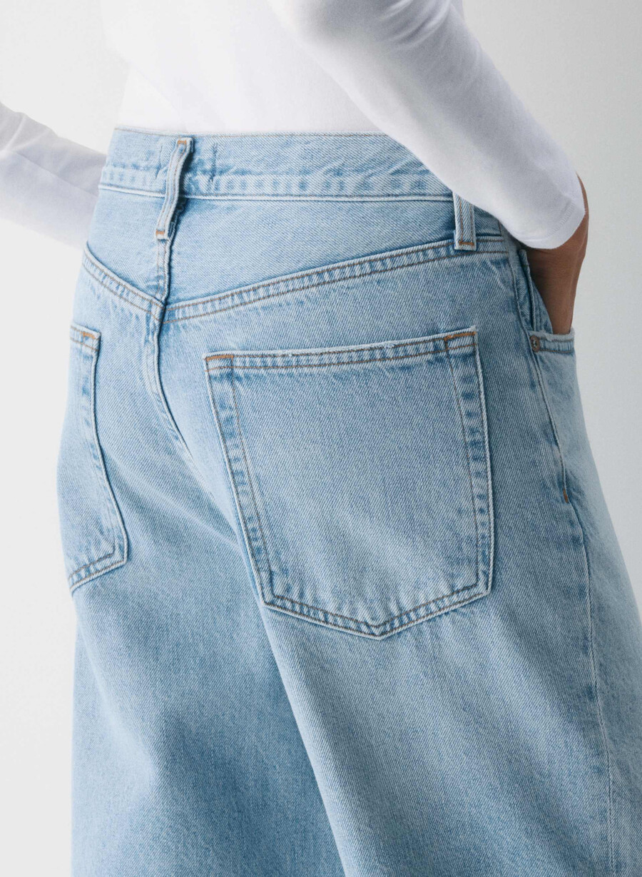 agolde v-waist baggy jeans fairway