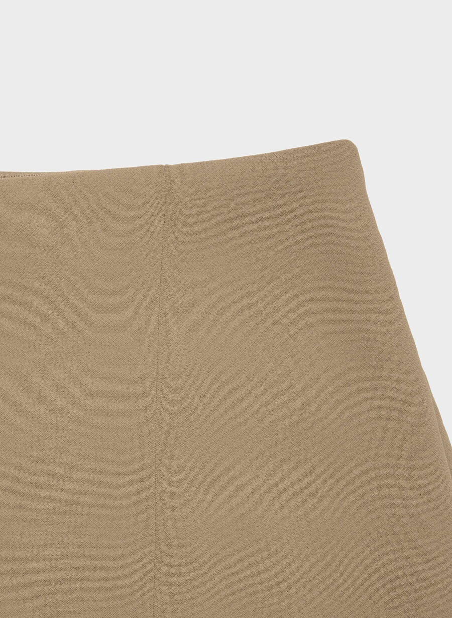 daphne skort – crepette folio braun