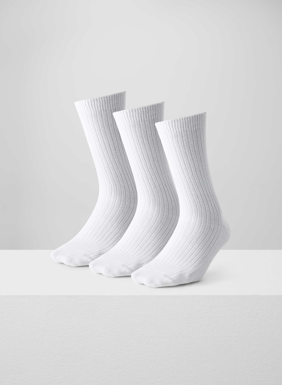 daily crew socken 3er-pack weiss