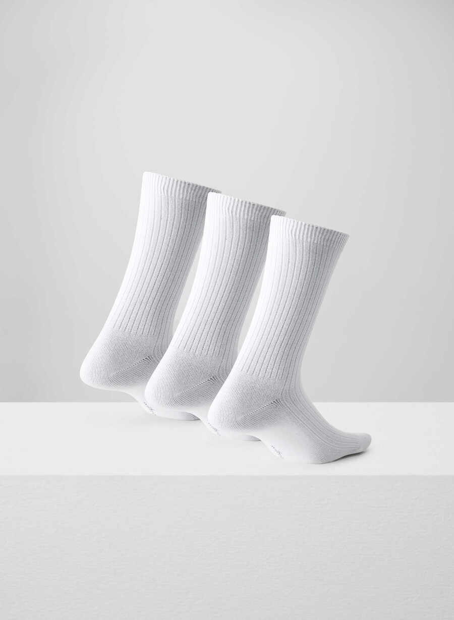 daily crew socken 3er-pack weiss