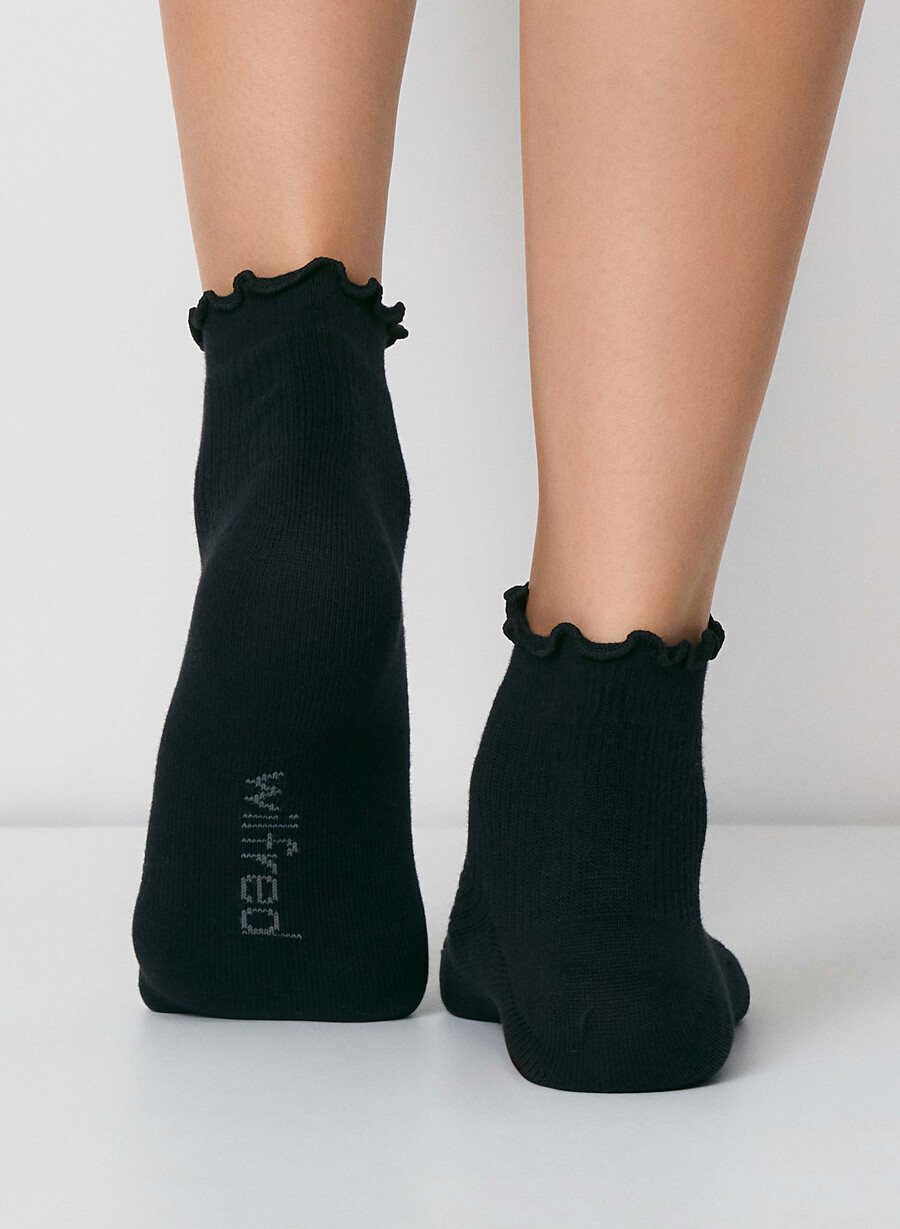 sugarplum knöchelsocken 3er-pack schwarz