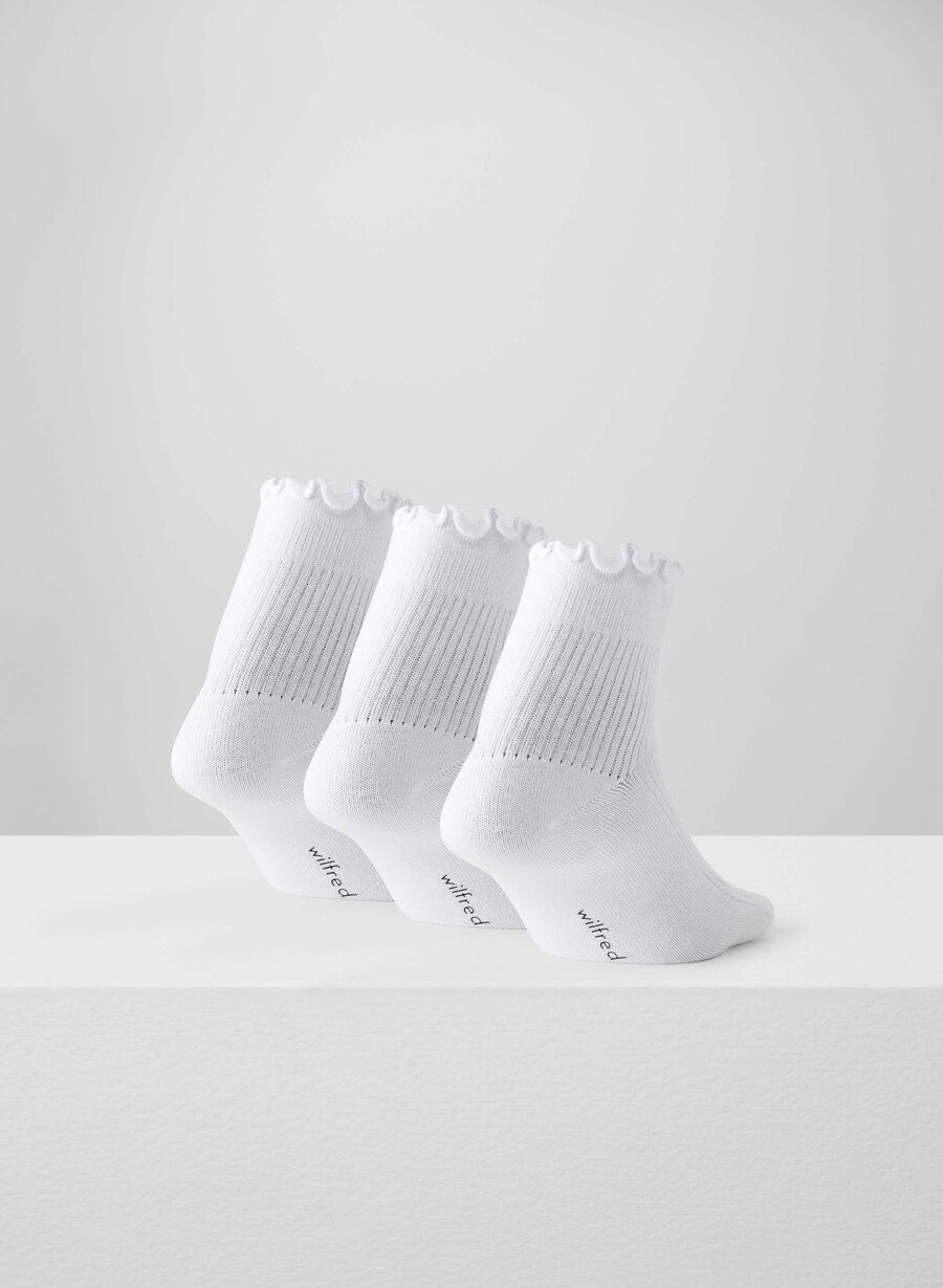 sugarplum knöchelsocken 3er-pack weiss