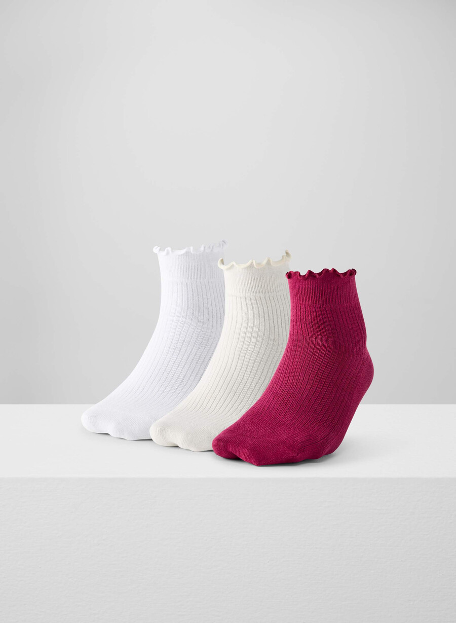 sugarplum knöchelsocken 3er-pack wtlt birchjcy rose