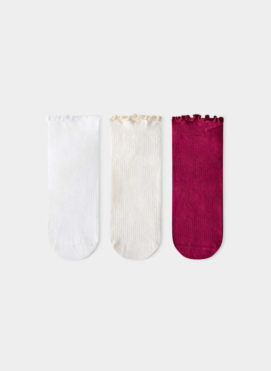 sugarplum knöchelsocken 3er-pack wtlt birchjcy rose