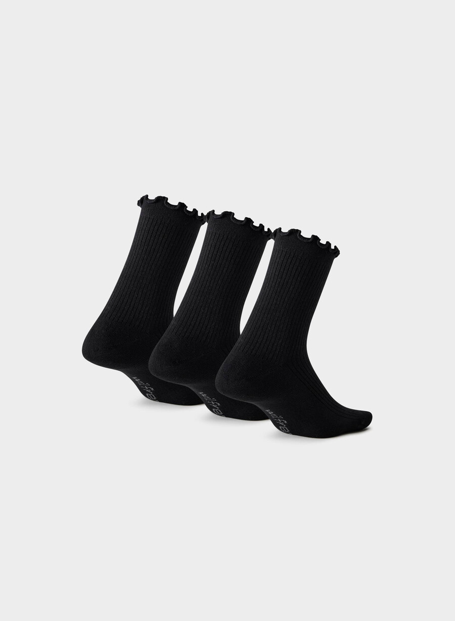 sugarplum crew socken 3er-pack schwarz