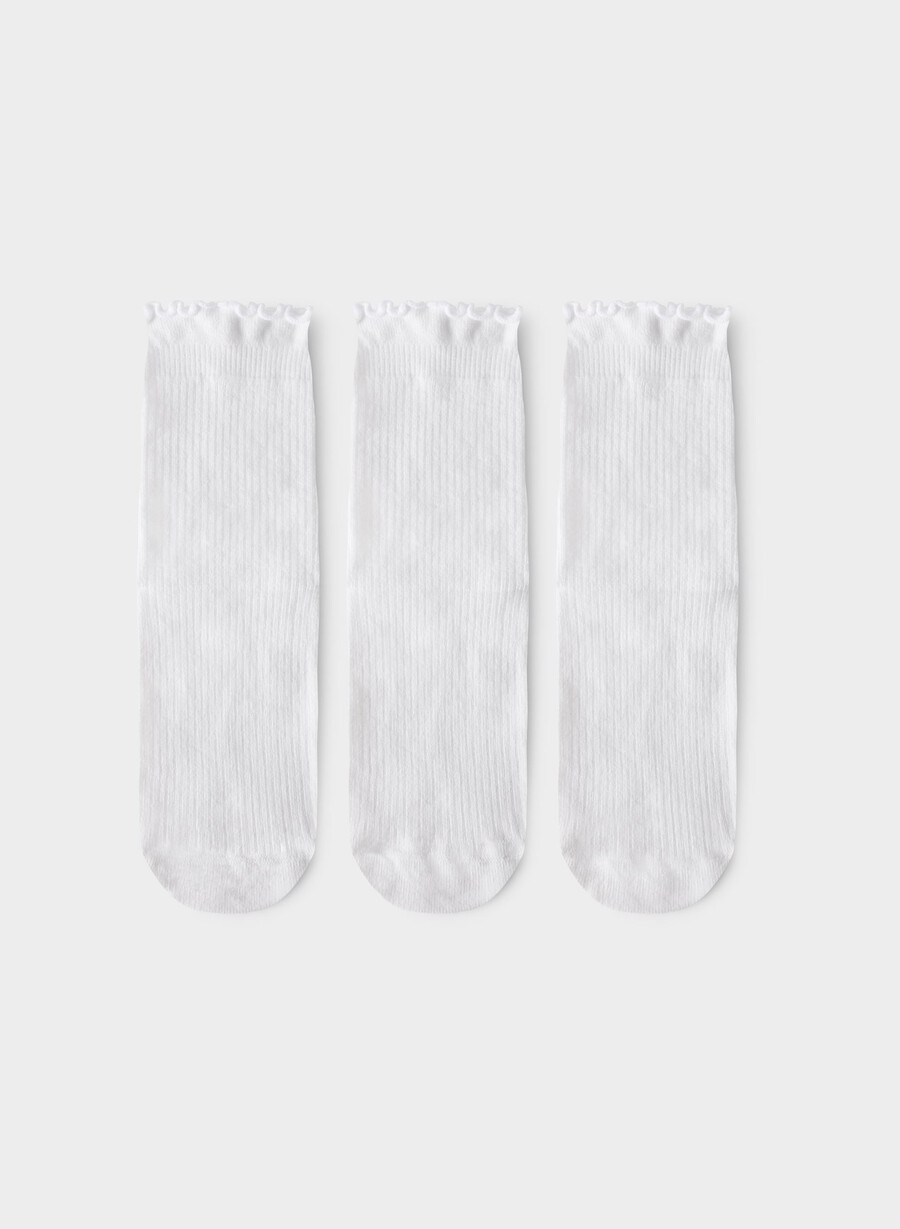 sugarplum crew socken 3er-pack weiss
