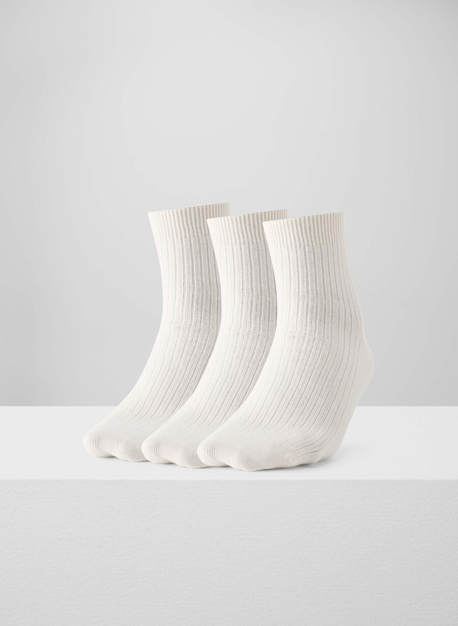 tägliche knöchelsocken 3er-pack hellbirke