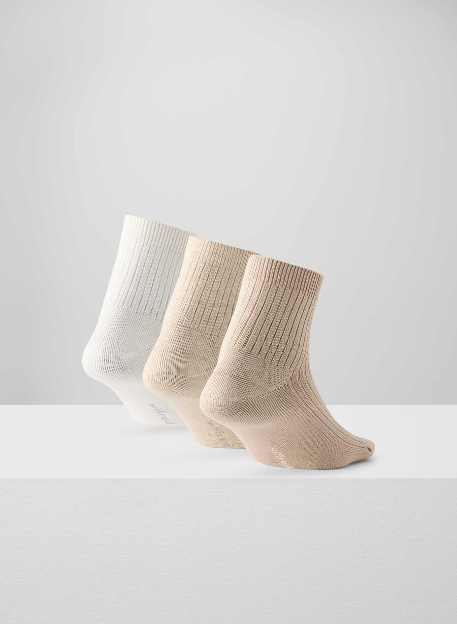 tägliche knöchelsocken 3er-pack htr ecrmcn bglt brch