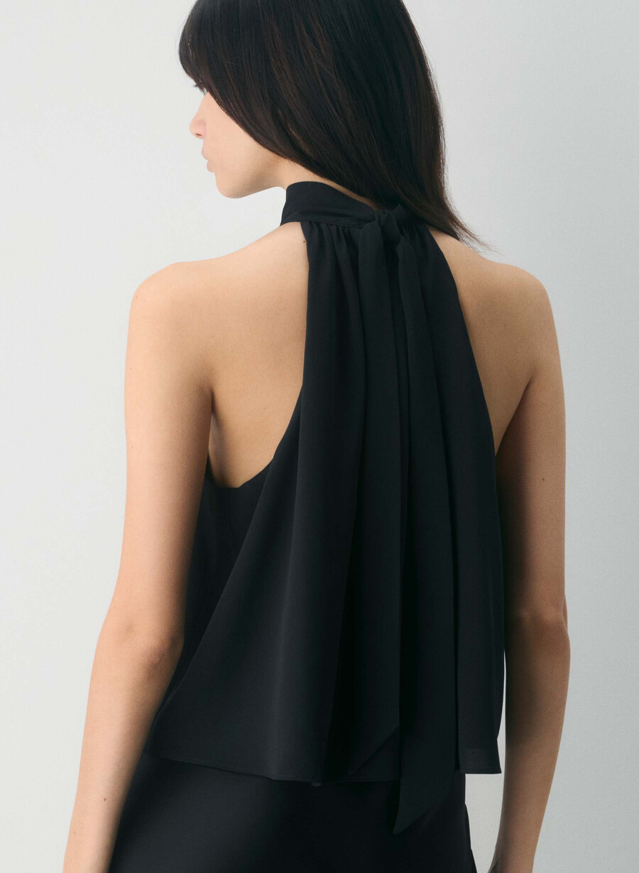 austen top schwarz