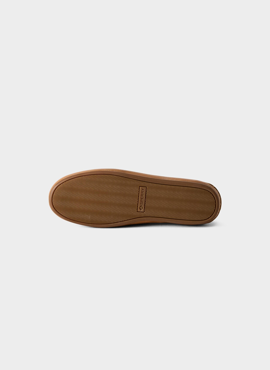 sperry x aritzia slim bootsschuh – glattleder sahara sand