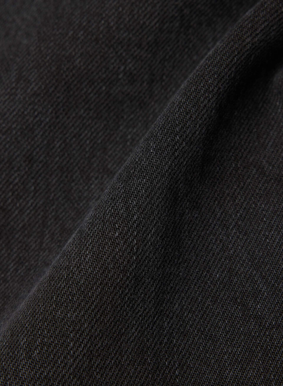 denim forum the farrah lo-rise wide jeans schwarzer eyeliner