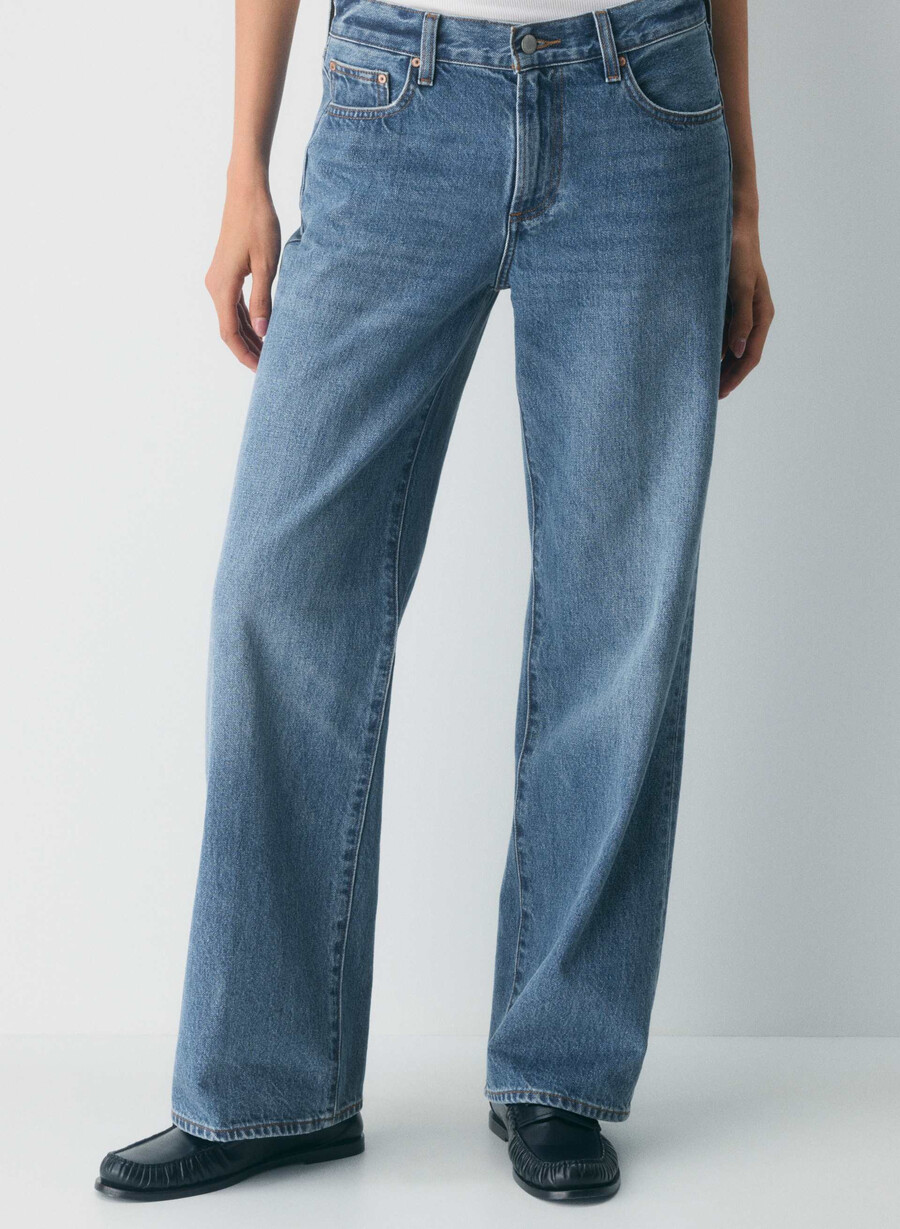 denim forum die farrah lo-rise wide jeans 5 jahre kiss n tell bl