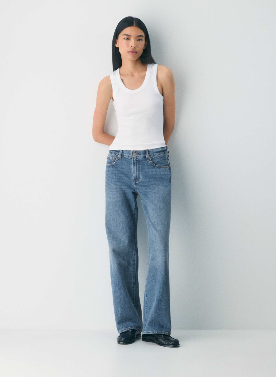 denim forum die farrah lo-rise wide jeans 5 jahre kiss n tell bl