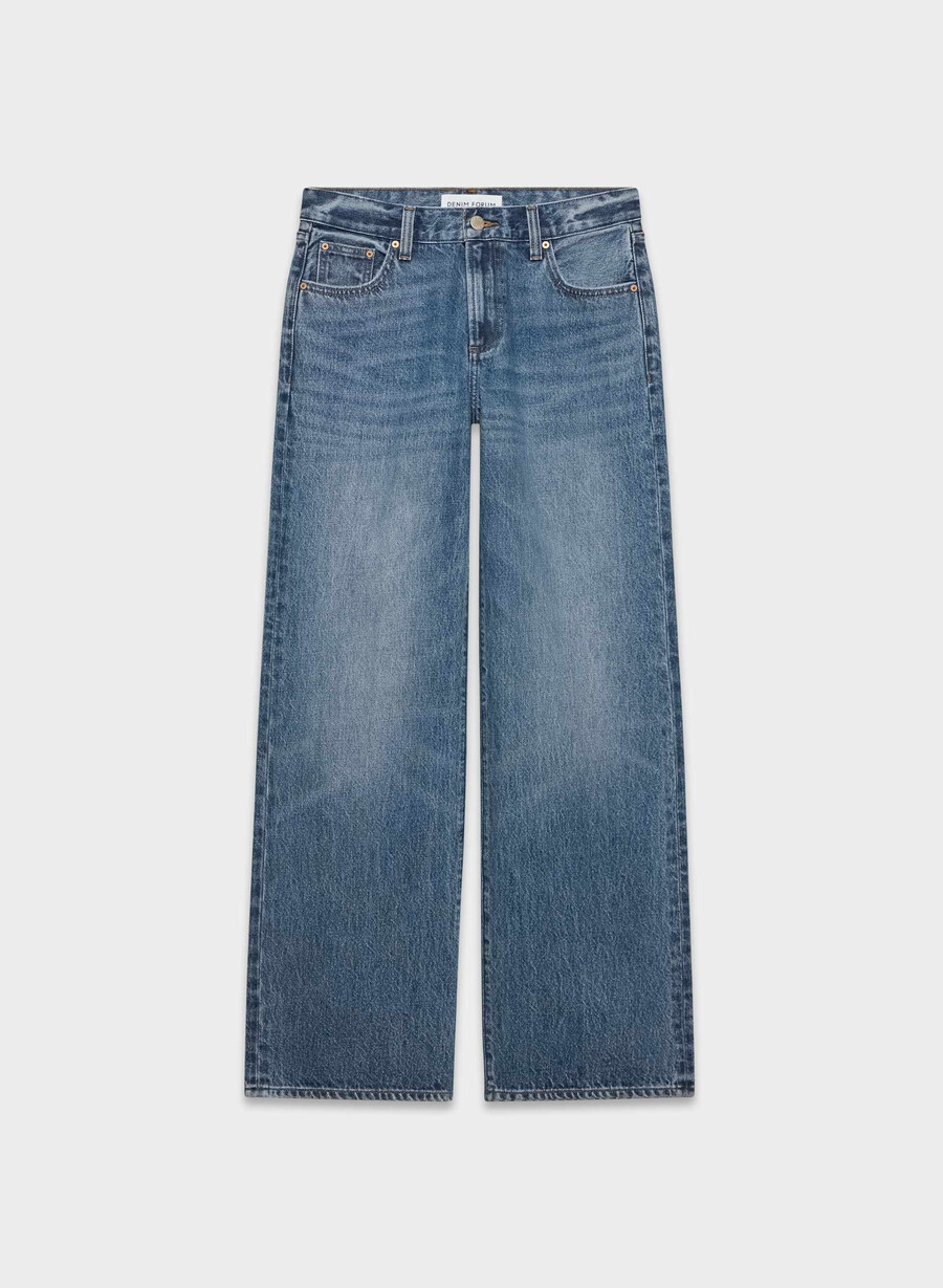 denim forum die farrah lo-rise wide jeans 5 jahre kiss n tell bl
