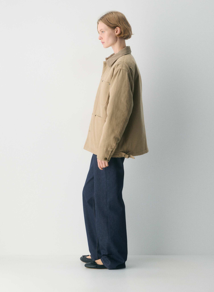 barnett arbeitsjacke tan khaki